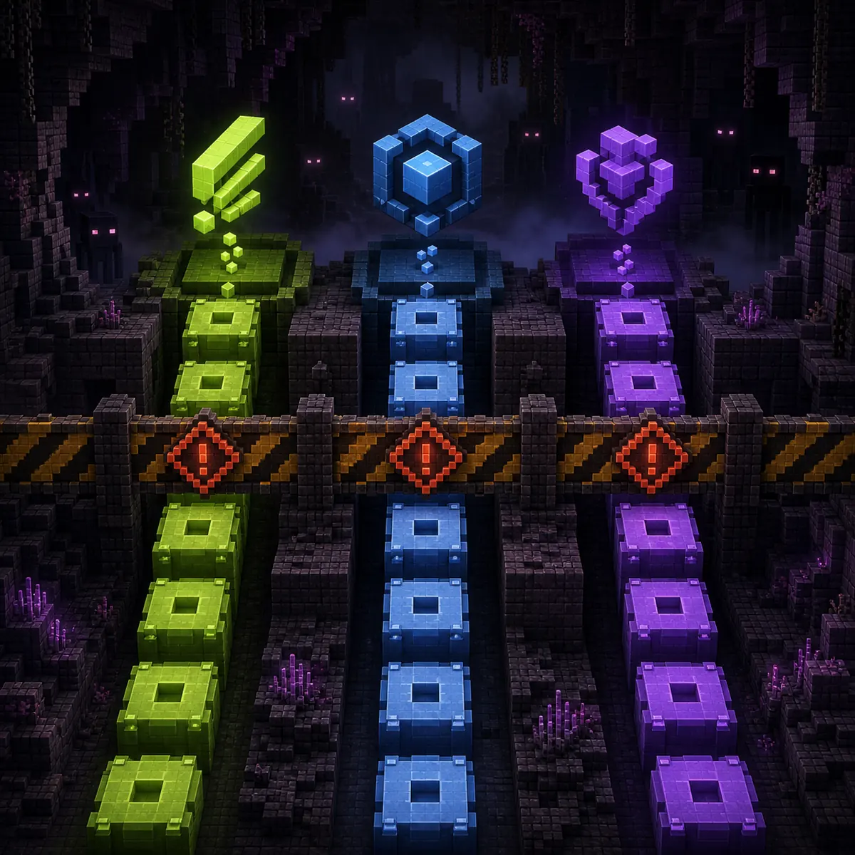 Comparación editorial independiente de rutas separadas para Fabric, Forge y NeoForge
